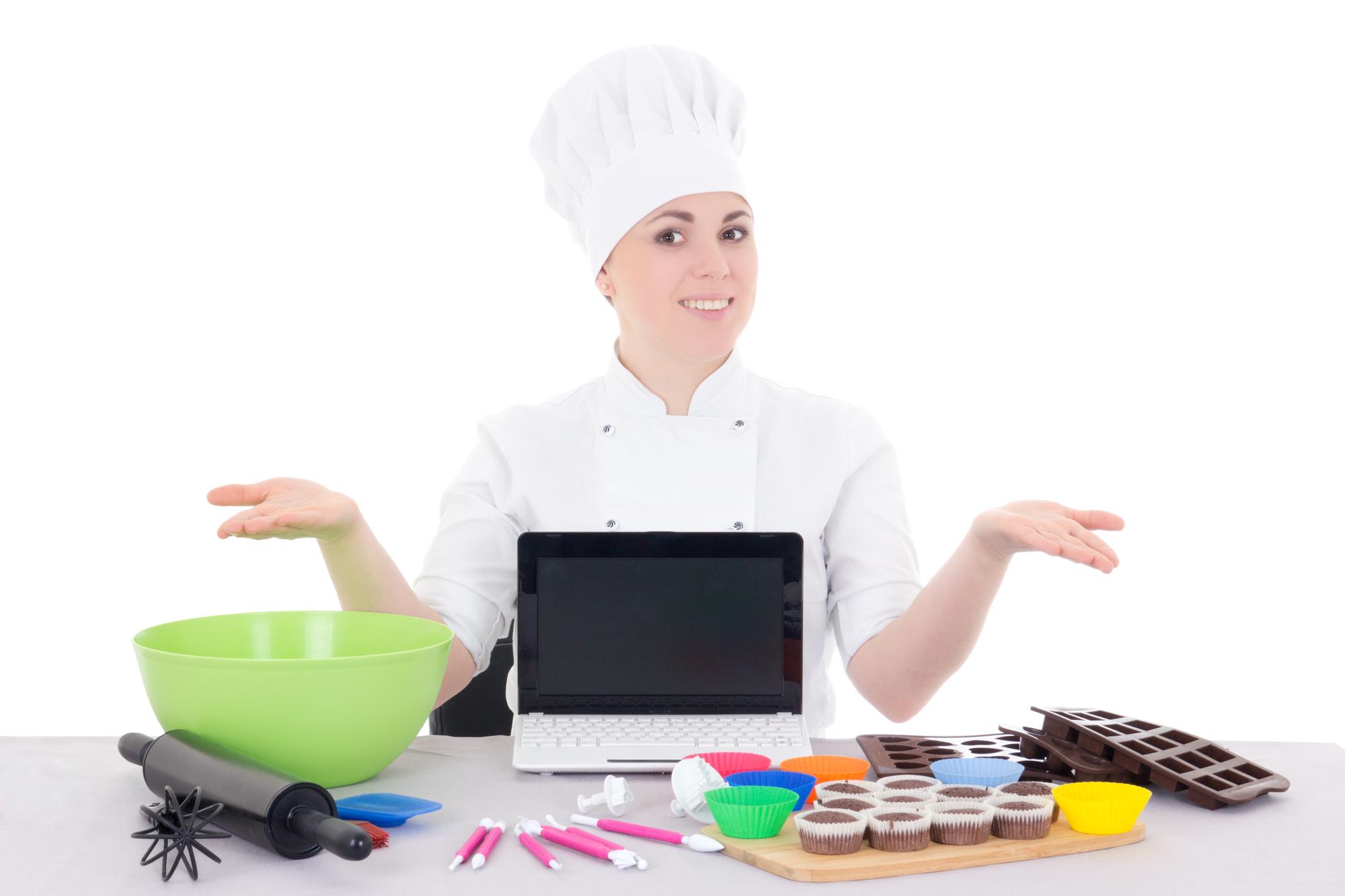 Cooking consultation in studio